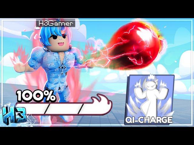 Mình Hóa SIÊU XAIYAN?? Sức Mạnh CUỒNG NỘ (Qi-Charge) Trong Blade Ball | Roblox