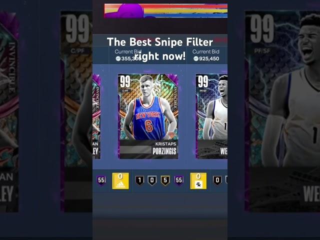 The Best Snipe Filter right now! #nba2k23myteam