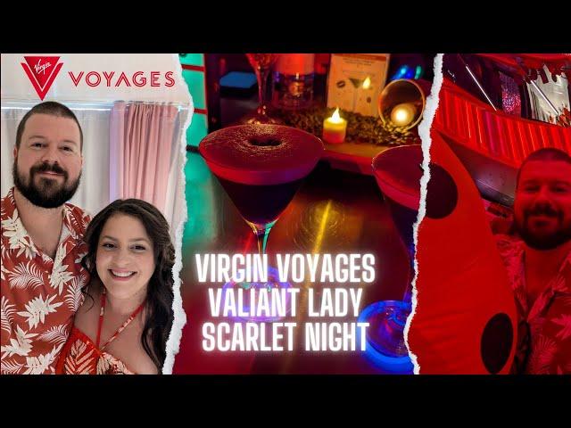 Virgin Voyages Valiant Lady - Day 2 Scarlet Night, Pink Agave & Karaoke