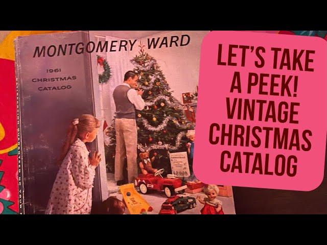 Lets take a peek! 1961 Christmas Catalog