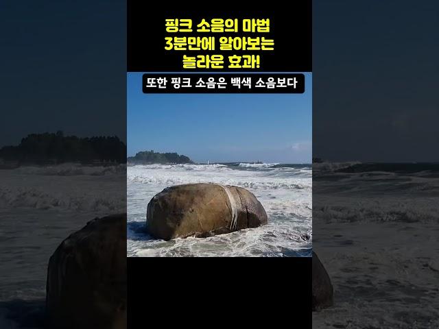 파도소리의 5가지 놀라운 효과 #NatureSounds #PinkNoise #shorts #shortsfeed #youtubeshorts #ocean #파도소리