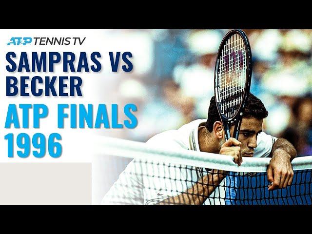 Pete Sampras v Boris Becker Extended Highlights | ATP Finals 1996 Final