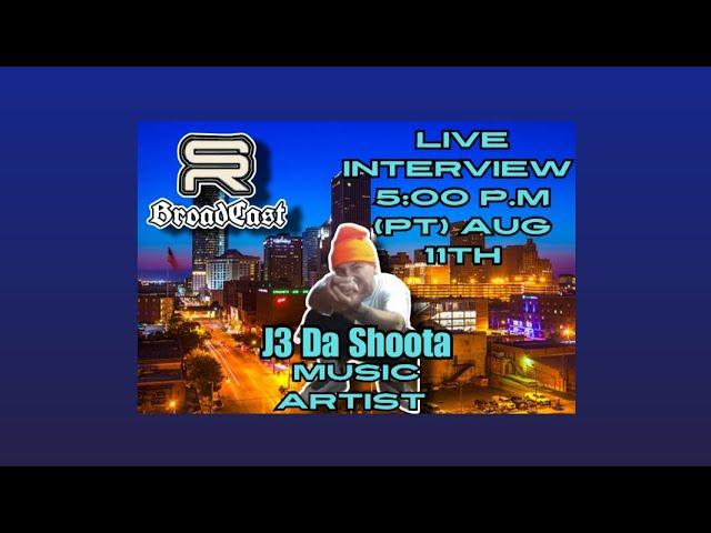 J3 Da Shoota Live Interview Music Artist Out Of South East Oklahoma City 