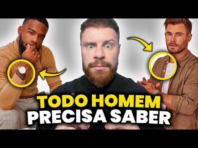 As ÚNICAS 5 REGRAS de ESTILO que TODO HOMEM DEVE CONHECER | Moda Masculina