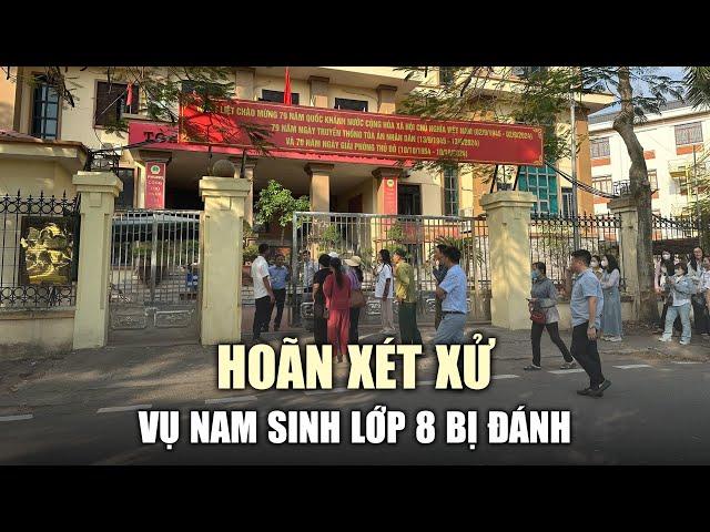 Hoãn xét xử vụ nam sinh lớp 8 bị đánh ở đình Lệ Mật dẫn đến tử vong