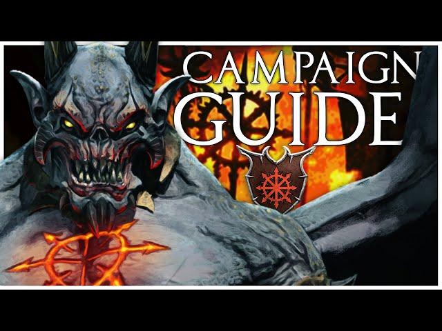 The Daemons of Chaos Campaign Guide | Total War Warhammer 3