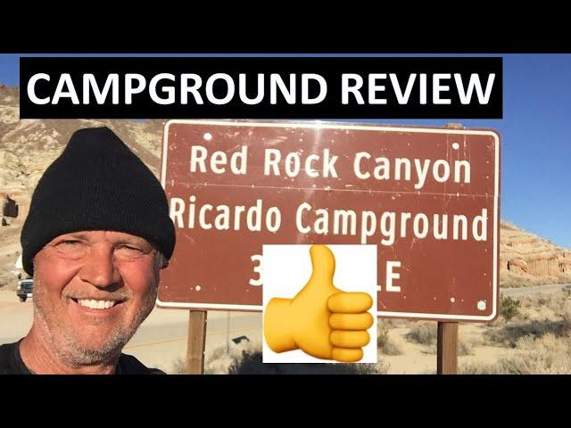 RED ROCK CANYON CAMPGROUND REVIEW, Ricardo Campground - Cantil (California City) State Park