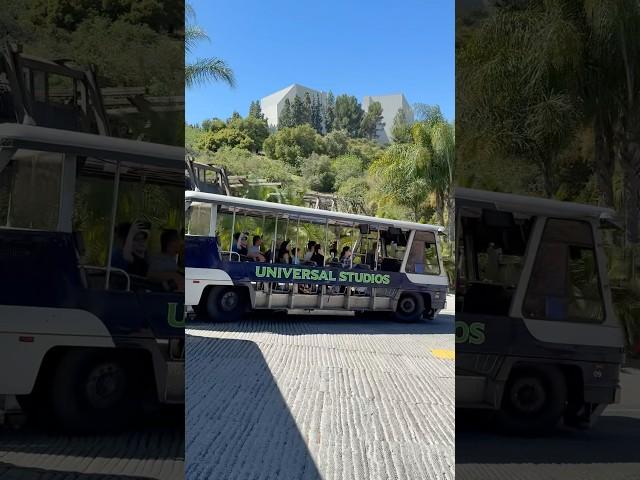 U-turn on the Studio Tour at Universal Studios