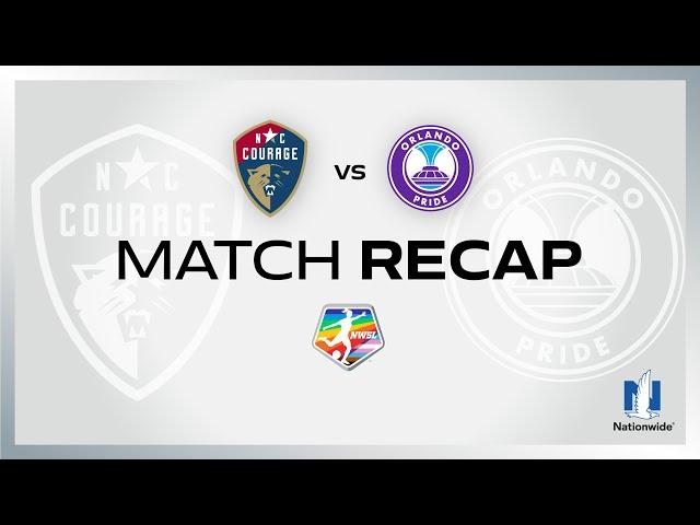 FULL HIGHLIGHTS | North Carolina Courage vs Orlando Pride