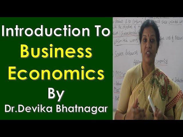 "Introduction To Business Economics" By Dr.Devika Bhatnagar