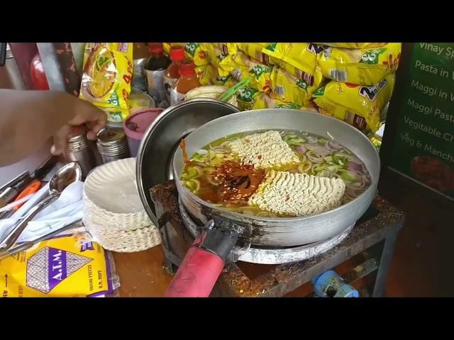 Street  Style  Maggi | Veg  Cheese  Schezwan  Maggi | The  Street  Chef | Street  Side  Food #maggi