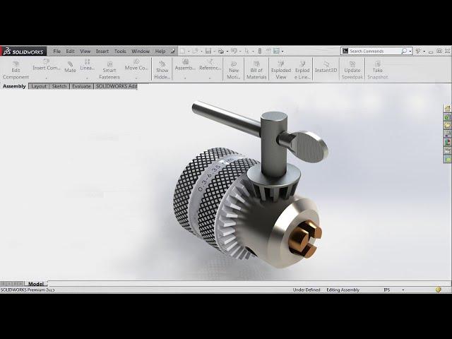 How to design drill chuck in SolidWorks | Solidworks Share