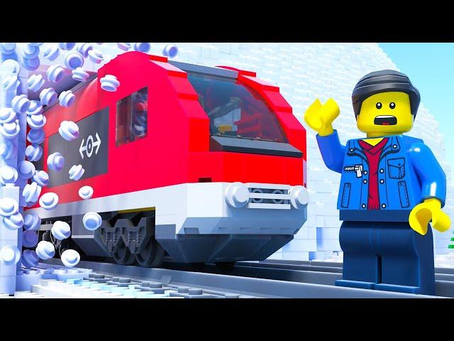 LEGO Train Gym Fail