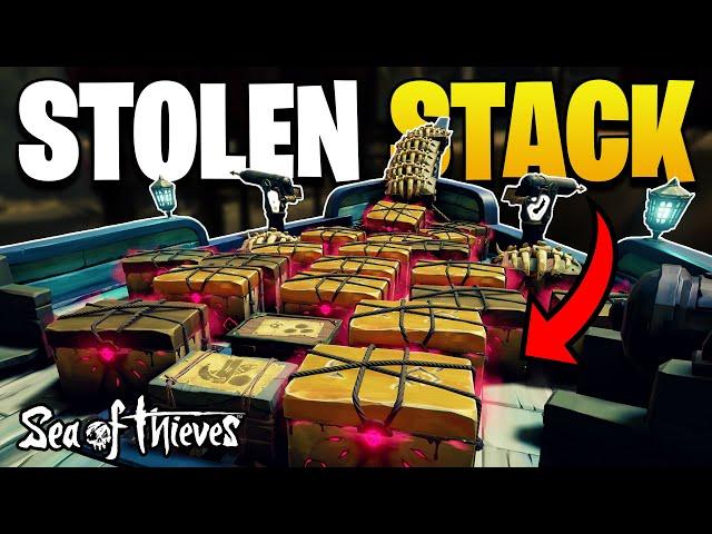 We STOLE the A 10-STACK Fort of the Damned in Sea of Thieves (Gameplay & Highlights)