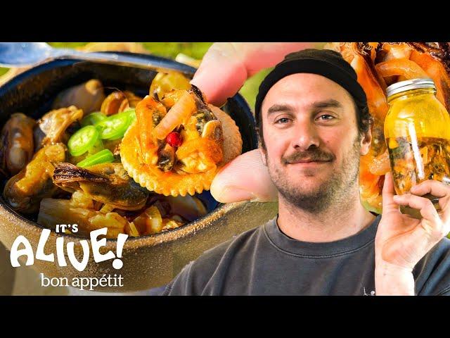 Brad Makes Pickled Mussels | It's Alive | Bon Appétit