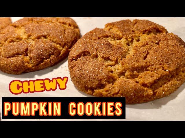 SECRET INGREDIENT for CHEWY PUMPKIN COOKIES - Recipe By DOUBLE STOP BAKE SHOP #easyrecipe