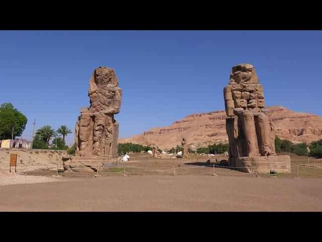 Colosses de Memnon ,Egypt ,4K