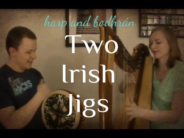 Irish Harp & Bodhrán | Road to Lisdoonvarna / Morrison's Jig