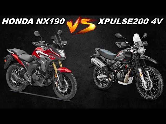 HONDA NX190 VS XPULSE 200 4V| EL DUELO MÁS PEDIDO|