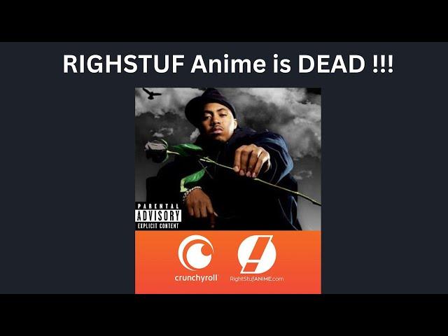 Rightstuf Anime IS DEAD!!!  1987 - 2023