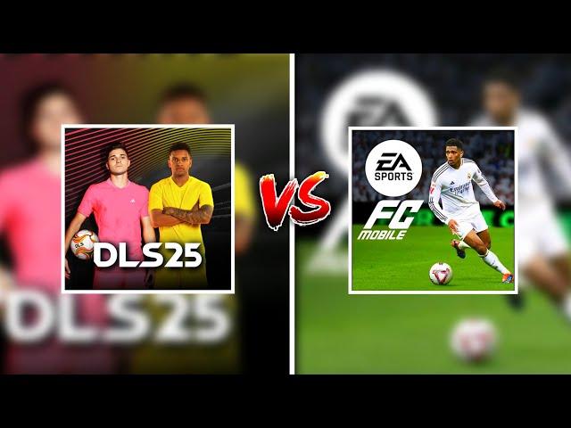 DLS 25 Vs FC MOBILE 25 COMPARISON: GRAPHICS, ANIMATION, CELEBRATIONS...