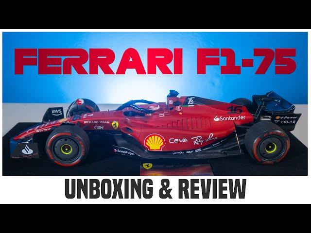 Looksmart 1/18 Charles Leclerc Ferrari F1-75 Bahrain GP Model Car | Unboxing & Review