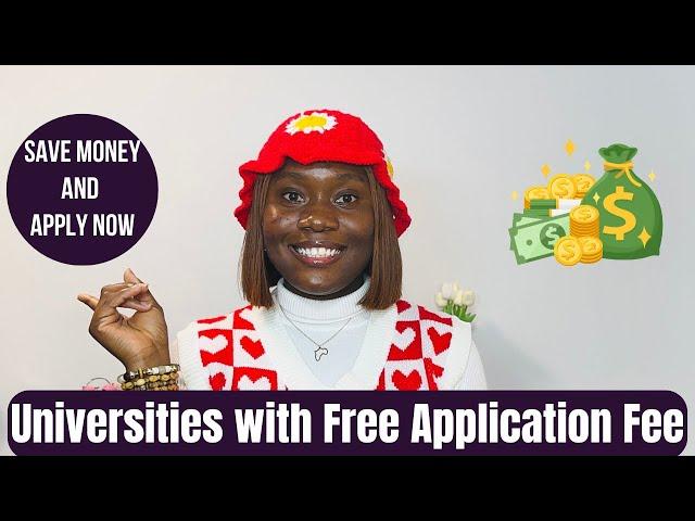 US Universities with No Application Fee | Apply for Free Now