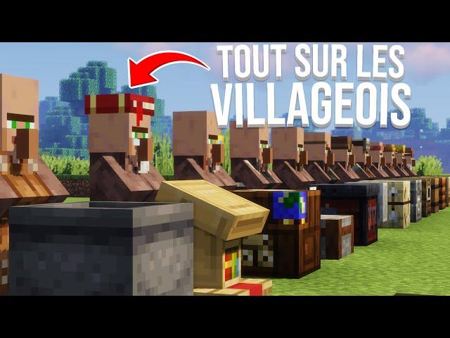 TOUT SAVOIR SUR LES VILLAGEOIS ! Minecraft astuces