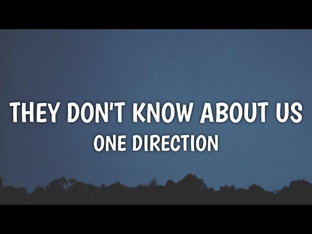 One Direction - They Don't Know About Us (Lyrics)