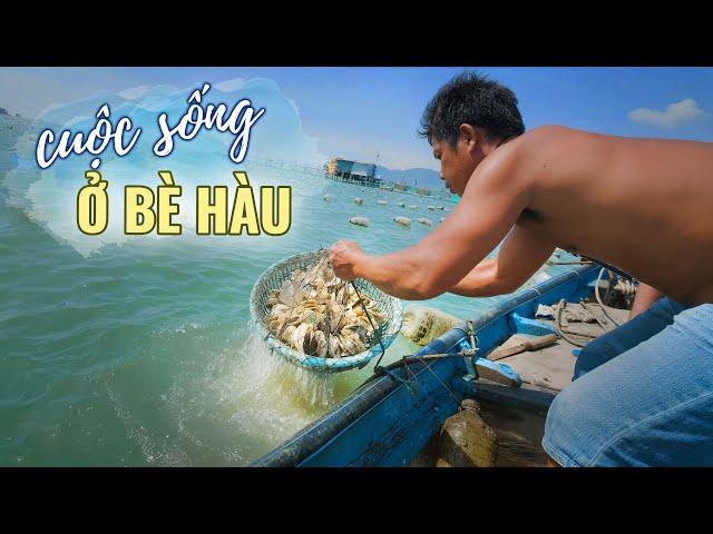 24h sống trên bè hàu giữa biển |24 hours living on oyster rafts |Nha Trang Vietnam Travel