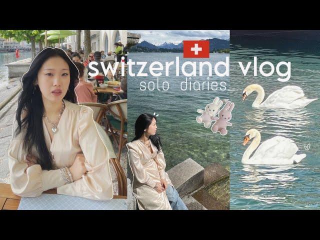 my first time in switzerland  the most beautiful country on the planet | solo travel vlog