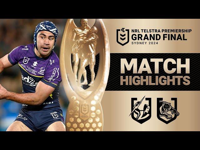 NRL Grand Final 2024 | Storm v Panthers | Match Highlights