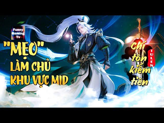 LIÊN QUÂN | Trải nghiệm Skin mới vừa ra mắt Bậc SSS Tulen - Chí Tôn Kiếm Tiên cùng FUNNY GAMING TV