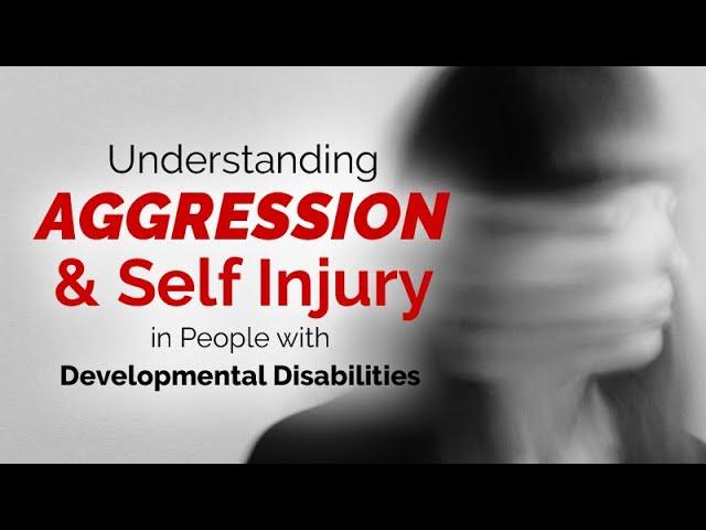 Understanding Aggression and Self Injury in People with Developmental Disabilities