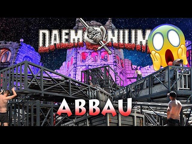 ABBAU DAEMONIUM (Blume) DOKU - Geisterschlucht. Grüne Hölle - GRÖSSTE Kirmes-Geisterbahn der Welt!