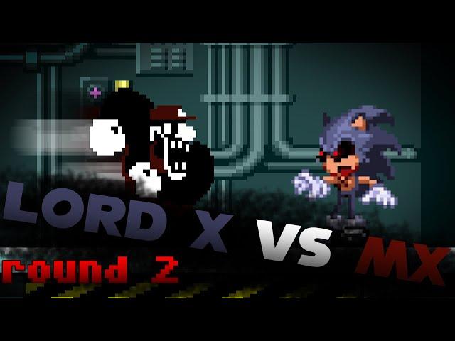 Lord X Vs Mx Round 2 sprite animation (knuckles phase)