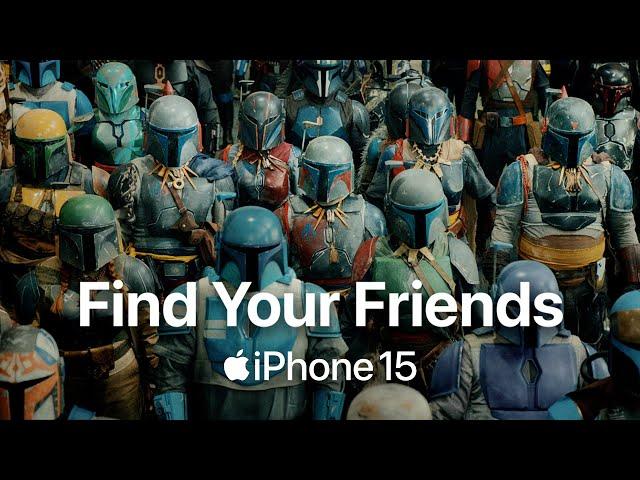 iPhone 15 Precision Finding | Find Your Friends | Apple