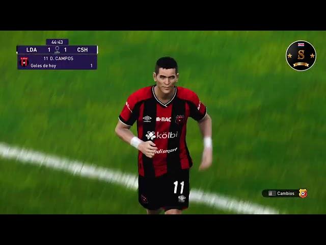 LIGA PROMERICA ALAJUELENSE VS HEREDIANO APERTURA GRANFINA VUELTA (eFootball PES 2021 GAMEPLAY)