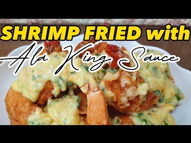 Paano magluto ng Shrimp fried with Ala king sauce | Kusina ni Daddy Jay