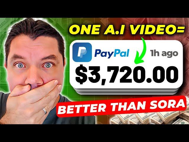 I Made $3,720 In PASSIVE INCOME With a 30 Second AI Video (BETTER THAN SORA)