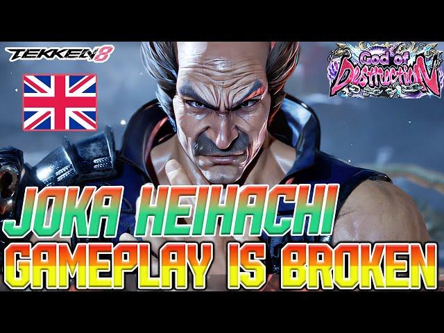 Tekken 8  ▰  JOKA Rank No.1 HEIHACHI GAMEPLAY IS BROKEN !