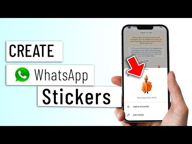 How to create Stickers in WhatsApp - Full Guide