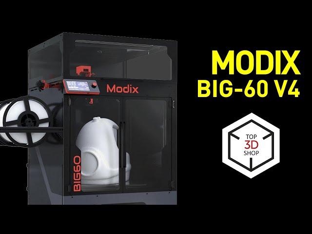 Modix Big-60 V4 Overview: Large-Format Modular 3D Printer