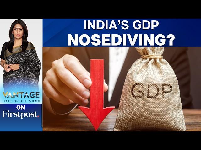 India’s GDP Growth Slumps to 5.4% But Still Beats China | Vantage with Palki Sharma