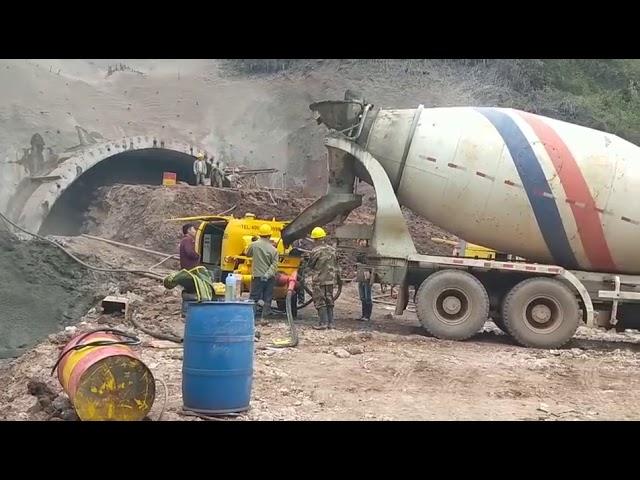 small shotcrete machine