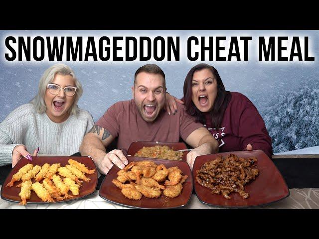 SNOWMAGEDDON CHEAT MEAL | JOHNNY THE FOOD JUNKIE | CHEAT MEAL