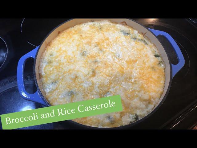 How to Make: Broccoli and Rice Casserole