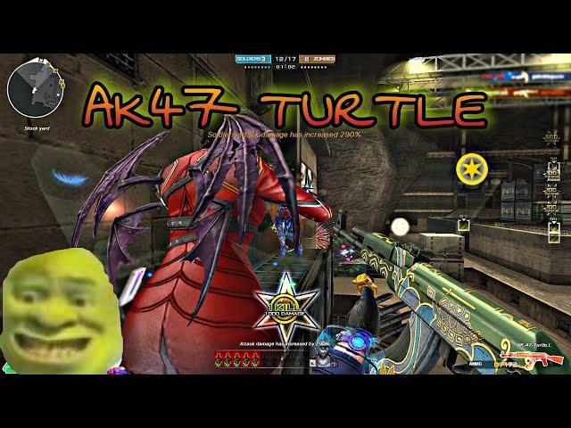 AK47-Turtle Lotus GamePlay / Death Trap |CrossFire Philippines| MonarchZombieV4 #shorts