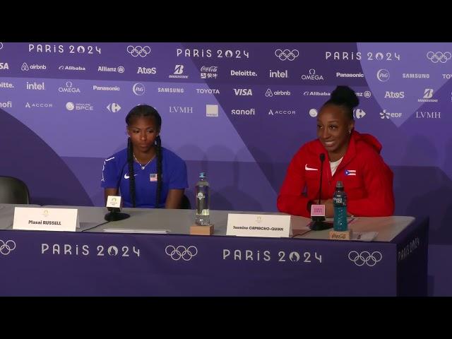 MASAI RUSSELL WINS 100MH OLYMPIC GOLD, SAMBA-MAYELA WINS FIRST FRENCH MEDAL | PRESS CONFERENCE