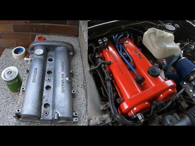 MAZDA MX-5 Rocker Cover Restoration 2/2 🩸